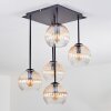 Koyoto Taklampa, kullampa Amber, Klart, 5-ljuskällor