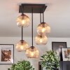 Koyoto Taklampa, kullampa Amber, Klart, 5-ljuskällor