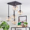 Koyoto Taklampa, kullampa Amber, Klart, 5-ljuskällor