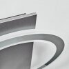 Lidor Taklampa LED Svart, Silver, 1-ljuskällor