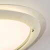 Ipres Taklampa, Panel LED Silver, Vit, 1-ljuskällor