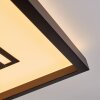 Ilyan Taklampa, Panel LED Svart, 1-ljuskällor