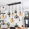 Gastor Pendellampa, kullampa, Pendelbelysning Amber, Klart, Rökfärger, 8-ljuskällor