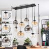 Gastor Pendellampa, kullampa, Pendelbelysning Amber, Klart, Rökfärger, 8-ljuskällor