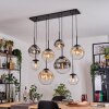Gastor Pendellampa, kullampa, Pendelbelysning Amber, Klart, Rökfärger, 8-ljuskällor