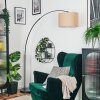 Soungou Golvlampa Krom, Svart, 1-ljuskällor