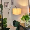 Soungou Golvlampa Krom, Svart, 1-ljuskällor