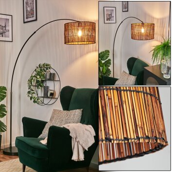 Cando Golvlampa Krom, Svart, 1-ljuskällor Cando Golvlampa Krom, Svart, 1-ljuskällor