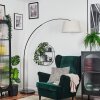 Bassagoda Golvlampa Krom, Svart, 1-ljuskällor