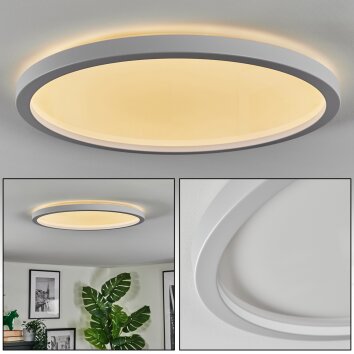 Xarel Taklampa, Panel LED Vit, 1-ljuskällor