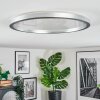 Xarel Taklampa, Panel LED Silver, 1-ljuskällor