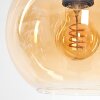 Koyoto Pendellampa, kullampa, Pendelbelysning Amber, Krom, Klart, Rökfärger, 6-ljuskällor