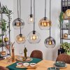 Koyoto Pendellampa, kullampa, Pendelbelysning Amber, Klart, Rökfärger, 6-ljuskällor