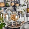 Koyoto Pendellampa, kullampa, Pendelbelysning Amber, Klart, Rökfärger, 6-ljuskällor