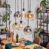 Koyoto Pendellampa, kullampa, Pendelbelysning Amber, Klart, Rökfärger, 6-ljuskällor