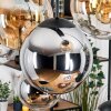 Gastor Pendellampa, kullampa, Pendelbelysning Amber, Krom, Klart, Rökfärger, 8-ljuskällor