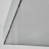 Elmar Taklampa, Panel LED Silver, 1-ljuskällor