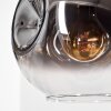 Ripoll Pendellampa, kullampa, Pendelbelysning Amber, Klart, Rökfärger, 6-ljuskällor