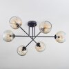 Ripoll Taklampa, kullampa Amber, Klart, 6-ljuskällor