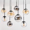 Gastor Pendellampa, kullampa, Pendelbelysning Amber, Krom, Klart, Rökfärger, 8-ljuskällor