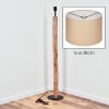 Soungou Golvlampa Naturfärger, Svart, 1-ljuskällor