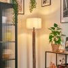 Bassagoda Golvlampa Naturfärger, Svart, 1-ljuskällor