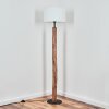 Bassagoda Golvlampa Naturfärger, Svart, 1-ljuskällor