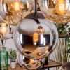 Gastor Pendellampa, kullampa, Pendelbelysning Amber, Krom, Klart, Rökfärger, 8-ljuskällor