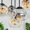 Ripoll Taklampa, kullampa Amber, Klart, Rökfärger, 5-ljuskällor