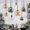Ripoll Pendellampa, kullampa, Pendelbelysning Amber, Klart, Rökfärger, 8-ljuskällor