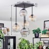 Koyoto Taklampa, kullampa Amber, Klart, Rökfärger, 5-ljuskällor