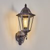 Lignac vägglampa utomhus, Vägglampa Svart, Silver, 1-ljuskällor