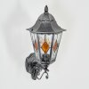 Lignac vägglampa utomhus, Vägglampa Svart, Silver, 1-ljuskällor