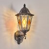 Lignac vägglampa utomhus, Vägglampa Svart, Silver, 1-ljuskällor