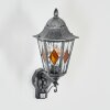 Lignac vägglampa utomhus, Vägglampa Svart, Silver, 1-ljuskällor, Rörelsedetektor
