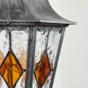Lignac vägglampa utomhus, Vägglampa Svart, Silver, 1-ljuskällor