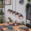 Koyoto Pendellampa, kullampa, Pendelbelysning Klart, Rökfärger, 5-ljuskällor