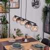 Koyoto Pendellampa, kullampa, Pendelbelysning Amber, Klart, Rökfärger, 5-ljuskällor