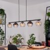 Koyoto Pendellampa, kullampa, Pendelbelysning Amber, Klart, Rökfärger, 5-ljuskällor