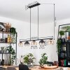 Koyoto Pendellampa, kullampa, Pendelbelysning Amber, Klart, Rökfärger, 5-ljuskällor