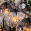 Koyoto Pendellampa, kullampa, Pendelbelysning Amber, Klart, Rökfärger, 5-ljuskällor