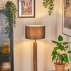Bassagoda Golvlampa Naturfärger, Svart, 1-ljuskällor