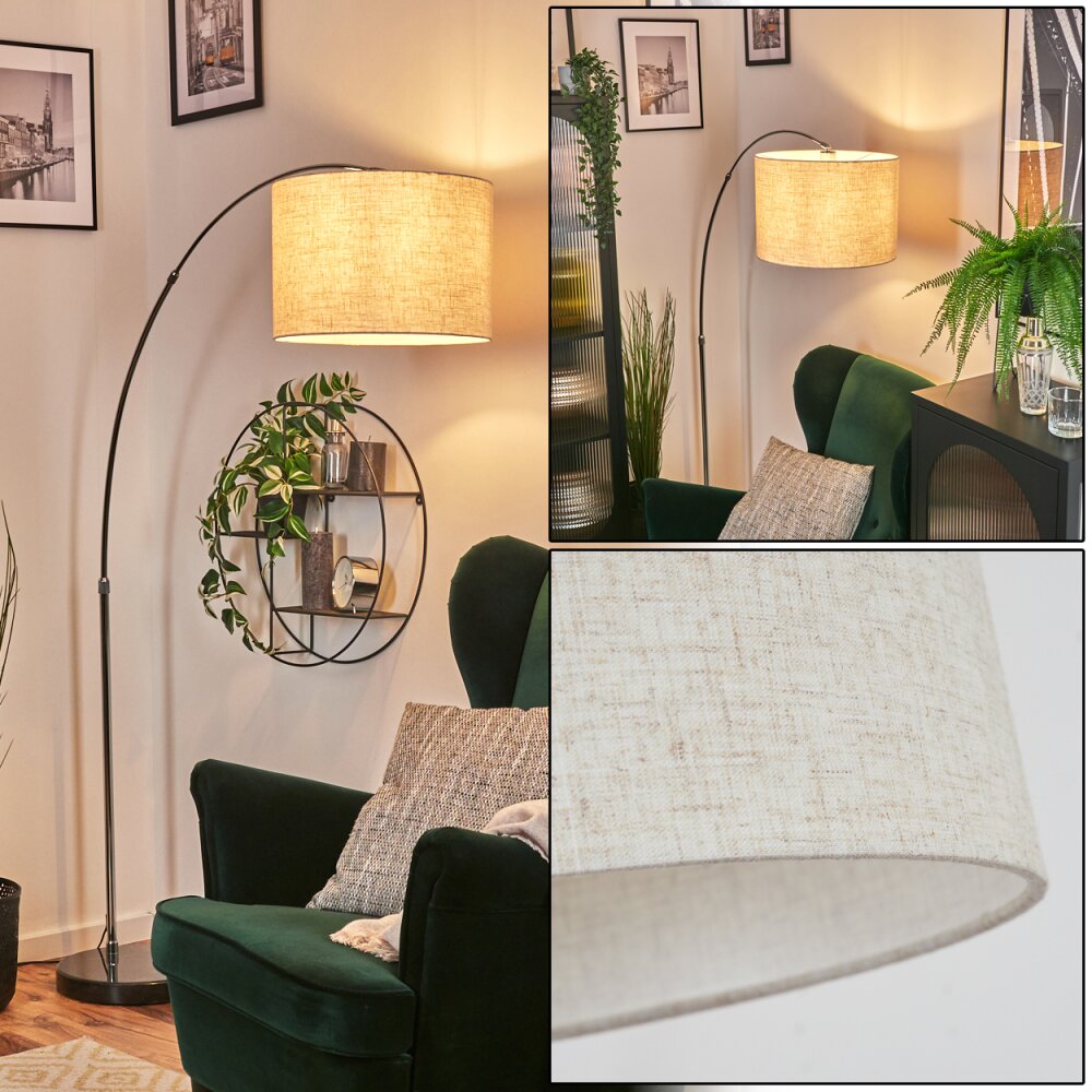 Bassagoda Golvlampa Krom, Svart, 1-ljuskällor main product photo