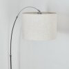 Bassagoda Golvlampa Krom, Svart, 1-ljuskällor