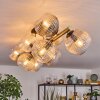 Koyoto Taklampa, kullampa Guld, Svart, 10-ljuskällor