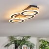 Lidor Taklampa LED Krom, Svart, 1-ljuskällor