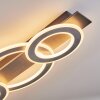 Lidor Taklampa LED Krom, Svart, 1-ljuskällor