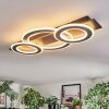Lidor Taklampa LED Krom, Svart, 1-ljuskällor