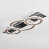 Lidor Taklampa LED Krom, Svart, 1-ljuskällor