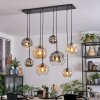 Ripoll Pendellampa, kullampa, Pendelbelysning Amber, Klart, Rökfärger, 8-ljuskällor